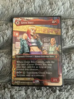 Gwen Stacy (0202) (Borderless) Marvel's Spider-Man - Near Mint - Image 1