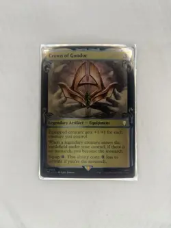 Crown of Gondor Foil. (Showcase Scrolls) Commander: the Lord of the Rings: - Image 2