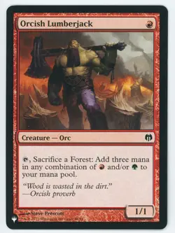 Orcish Lumberjack 44 The List NM/MT [The List Reprints:MTG] - Image 1