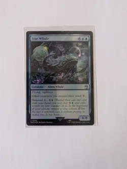 MtG Star Whale Doctor Who Foil U 0055 Magic Gathering - Image 1