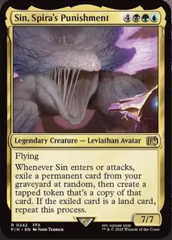 Sin, Spira's Punishment Final Fantasy Foil Magic The Gathering - Image 1