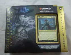 Magic the Gathering Warhammer 40K Forces of the Imperium Collector's Commander - Image 1