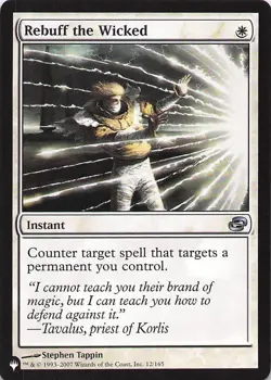 Rebuff the Wicked The List Reprints Regular - Image 1