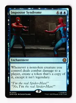 Impostor Syndrome (Foil) 0034 (M) MTG Marvel's Spider-Man (SPM) - Image 1