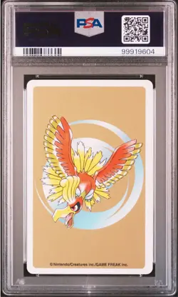 PSA10 2000 POKEMON GOLD VERSION PLAYING CARDS 243 RAIKOU 10 OF SPADES POP18 - Image 2