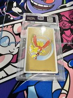 PSA10 2000 POKEMON GOLD VERSION PLAYING CARDS 243 RAIKOU 10 OF SPADES POP18 - Image 4