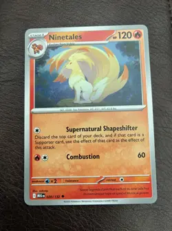 Ninetales 020/132 - Mega Evolution - Pokemon - NM/M - Image 1