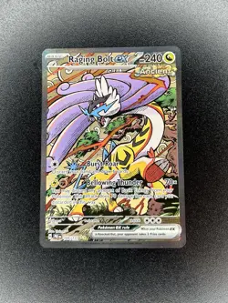 Raging Bolt EX 166/131 Prismatic Evolutions Special Illustration Rare Pokemon MP - Image 1