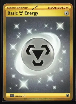 Pokemon Metal Energy 099/064 Shrouded Fable Gold Hyper Rare Full Art Holo NM - Image 1