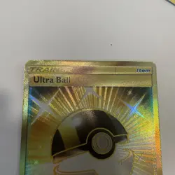 Ultra Ball (Secret) 161/149 SM Base Set Holo Sun & Moon Pokemon - Image 2