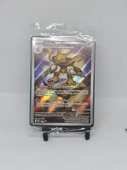 Pokemon Center Stamped Alakazam 009 Pokemon Mega Evolutions - ETB Promo Sealed - Image 1