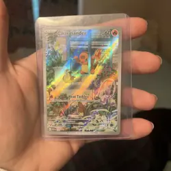 Pokemon TCG Charmander 044 Holo Black Star Promo Obsidian Flames - Image 1