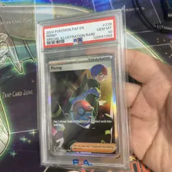 PSA 10 Pokemon TCG Penny Paldean Fates Trainer Holo 239/091 Illustration Rare - Image 2