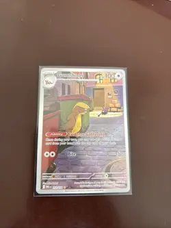 Gumshoos 153/132 Full Art Holo Illustration Rare Mega Evolution Pokemon 2025 - Image 1