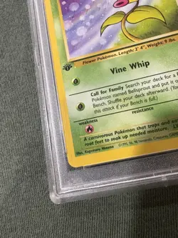1999 Pokemon Jungle Bellsprout 49/64 1st Edition PSA GEM MINT 10 - Image 4
