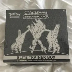 Pokemon TCG Burning Shadows Elite Trainer Box Sealed - Image 1