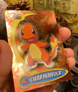 Charmander #17 Pokemon Topps Advanced Challenge 2004 Very Rare Foil Holo - Image 2