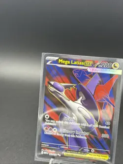 Pokemon Mega Evolutions Mega Latias EX 163/132 Ultra Rare Full Art Holo - Image 2