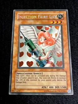 🔥YUGIOH • INJECTION OF FAIRY LILY • SECRET RARE • LOD-100 • UNLIMITED • VLP 🔥 - Image 2