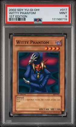 2002 Yu-Gi-Oh! Witty Phantom Starter Deck: Yugi SDY 1st Edition Common PSA 9 - Image 1