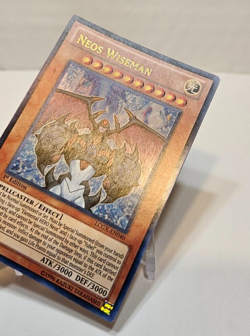 Neos Wiseman LCGX-EN040 Ultra Rare 1st Edition Yugioh 4692 - Image 3