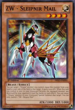 1 x ZW - Sleipnir Mail - PRIO-EN096 - Common - Unlimited Edition Near Mint, Engl - Image 1