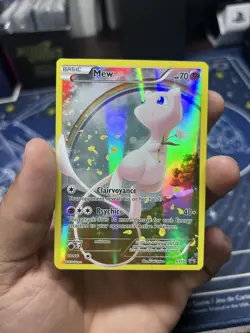 Mew XY Mythical Collection XY110 Black Star Promo Pokemon Card - Image 4