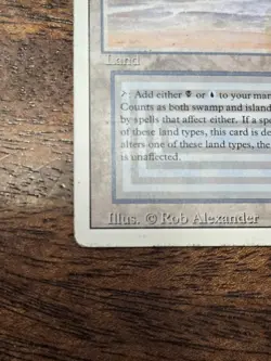 Underground Sea Revised Edition Dual Land Magic the Gathering Card - Image 5