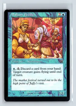 BALLOON PEDDLER - MTG Magic the Gathering Card - Mercadian Masques - Common - Image 1