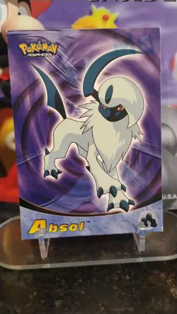 ABSOL Nintendo POKEMON Advanced 2003 Trading Card TOPPS #9 - Image 1