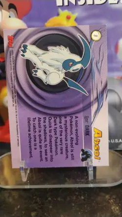 ABSOL Nintendo POKEMON Advanced 2003 Trading Card TOPPS #9 - Image 2