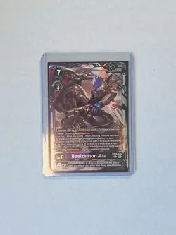 Digimon Card Game Beelzemon Ace EX10-074 SEC Secret Rare Sinister Order - Image 1