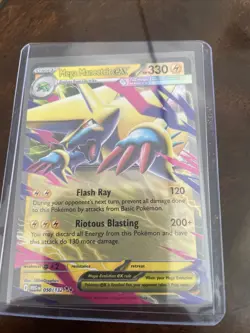 Mega Manectric EX Holo Card Mega Evolutions Pokemon TCG Near mint - Image 1