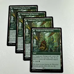 X4 (Playset) - Bridgeworks Battle | Tanglespan Regular #249 NM/MINT MH3 MTG - Image 2