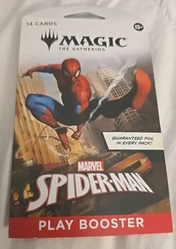 MTG: Magic The Gathering Marvel Spider-Man Play Sleeved Booster Pack - Image 1