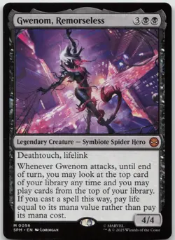 MTG 0056 M - Gwenom, Remorseless (Extended Art) Marvel's Spider-Man - Image 1