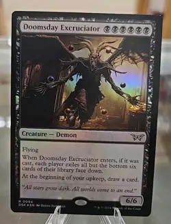 Doomsday Excruciator MTG Duskmourn: House of Horror Foil - Image 1