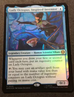 Lady Octopus, Inspired Inventor - Foil - SPM - MTG - EN - NM - 0035 - Image 1