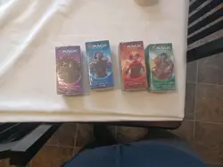 MTG Challenger Deck Lot (4) - Sealed 2020 - Flash of Ferocity • +3 More - Image 1