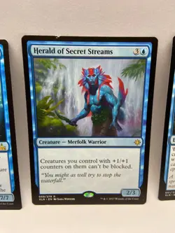 MTG Nezahal, Primal Tide 2018 + Herald of Secret Streams 2017 + Bonus Card - Image 3