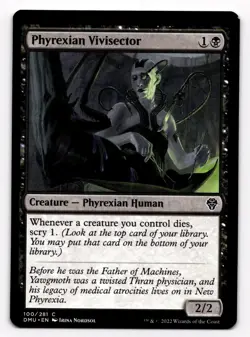 Phyrexian Vivisector, Dominaria United #100 MTG Magic the Gathering - Image 1