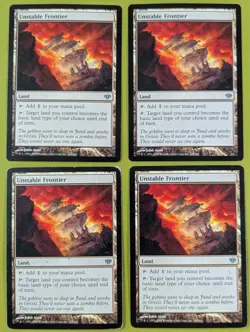Unstable Frontier x4 Conflux 4x Playset Magic the Gathering MTG - Image 1