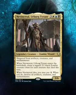 Nevinyrral MTG Commander Deck Casual Magic the Gathering Black & Blue Zombies - Image 1