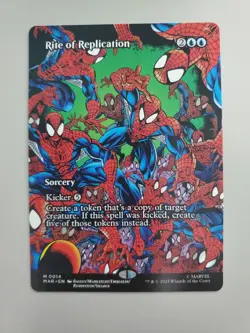 MTG Rite of Replication Marvel Universe Eternal Regular Mythic - Image 1