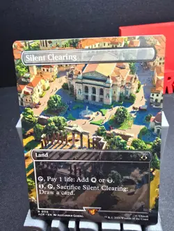 Silent Clearing - Foil Extended Art Assassin's Creed NM MTG - Image 1