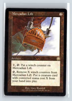MERCADIAN LIFT - MTG Magic the Gathering Card - Mercadian Masques - Rare - Image 1