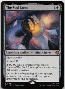MtG 0066 M - The Soul Stone - Spiderman Set - Image 1