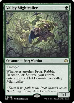 Valley Mightcaller - Bloomburrow - 0202 - MTG - NM - Rare - Image 1