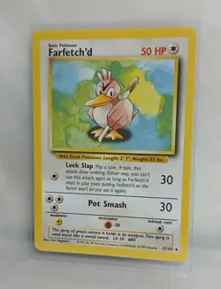 Pokemon Farfetch'd 27/102 Base Set 1999 - Image 2