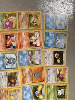 Pokemon Trading Cards 28 Base Set & First Edition - Image 2
